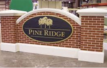 Foam Outdoor Signs