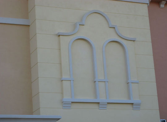 Exterior Foam Molding